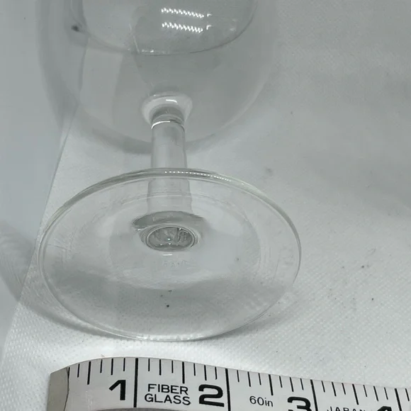 Hand crafted small stemmed wine glass embellished vintage jewelry pearl crystal - Picture 5 of 5